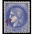 France Francia 487d 1940-41 Cérès Sobrecarga desplazada MNH