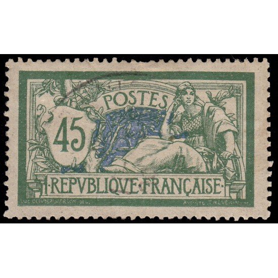 France Francia Nº 143 1907 Merson MH France Francia Nº 143 1907 Merson MH