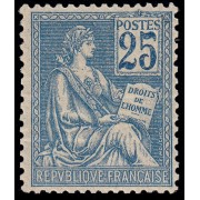 France Francia 114 1900 Mouchon MNH
