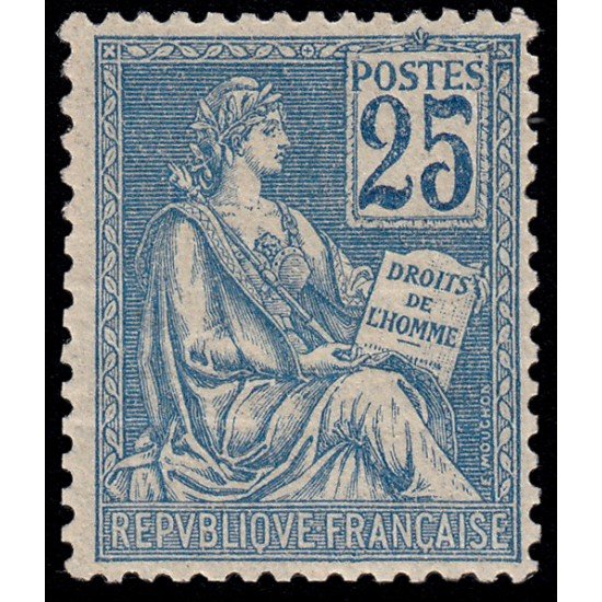 France Francia 114 1900 Mouchon MNH France Francia 114 1900 Mouchon MNH