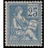 France Francia 114 1900 Mouchon MNH
