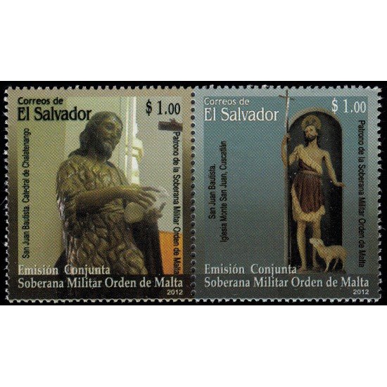 El Salvador 1831/32 2012 San Juan Bautista MNH El Salvador 1831/32 2012 San Juan Bautista MNH