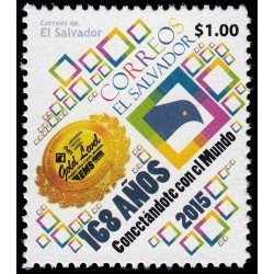 El Salvador 1867 2015 168 años de Correos MNH El Salvador 1867 2015 168 años de Correos MNH