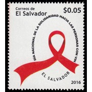 El Salvador  1873 2016 Salud Lucha contra el Sida MNH