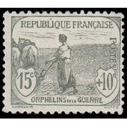 France Francia 150 1917-18 Orphelins MNH
