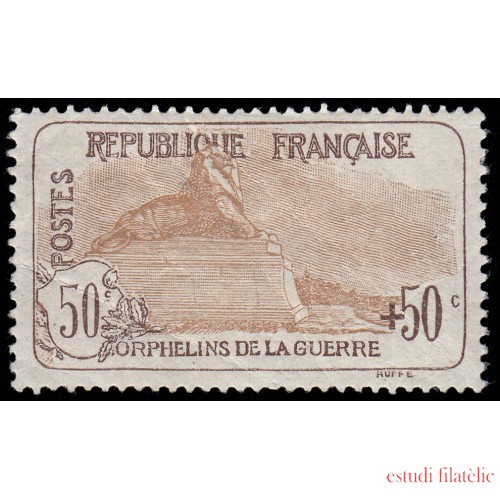 France Francia 153 1917-18 Orphelins MH