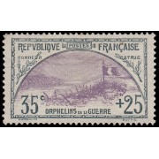 France Francia 152 1917-18 Orphelins MH