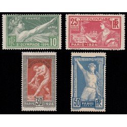 France Francia 183/86 1924 Juegos Olímpicos París MH France Francia 183/86 1924 Juegos Olímpicos París MH
