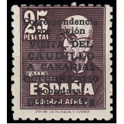 España Spain 1090 1951 Viaje del Caudillo a Canarias MH