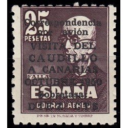 España Spain 1090 1951 Viaje del Caudillo a Canarias MH España Spain 1090 1951 Viaje del Caudillo a Canarias MH