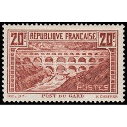 France Francia 262 1930 Puente Gard MH France Francia 262 1930 Puente Gard MH