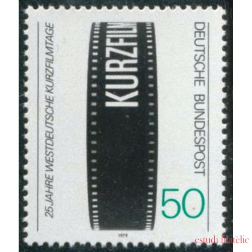 CIN/S Alemania Federal Germany Nº 846  1979 25º Festiv. de cortometrajes Lujo