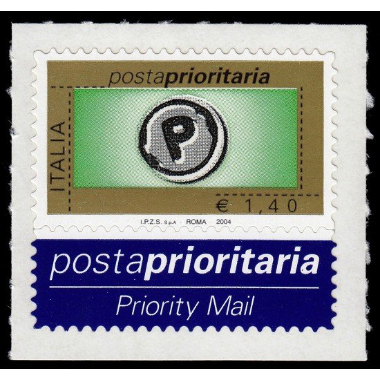 Italia Italy 2685 2004 Correo urgente Autoadhesivo