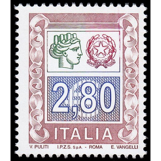 Italia Italy 2688 2004 Serie corriente Emblemas Valor alto MNH Italia Italy 2688 2004 Serie corriente Emblemas Valor alto MNH