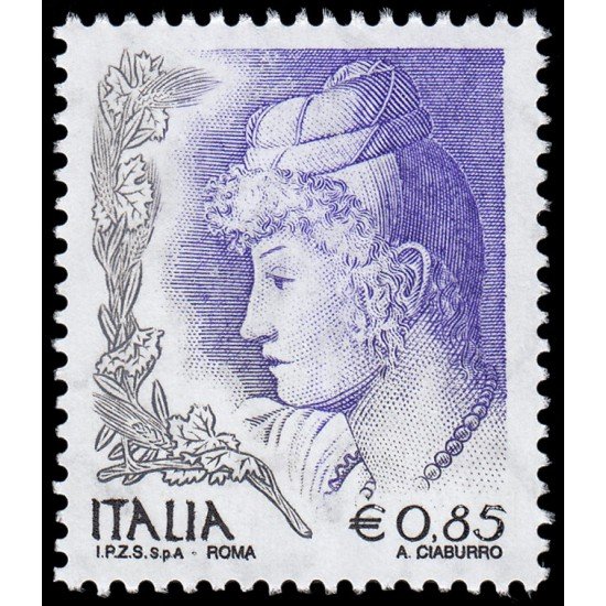 Italia Italy 2690 2004 La mujer en el Arte MNH Italia Italy 2690 2004 La mujer en el Arte MNH