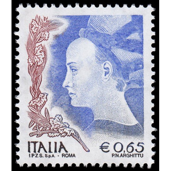 Italia Italy 2702 2004 La mujer en el Arte MNH Italia Italy 2702 2004 La mujer en el Arte MNH