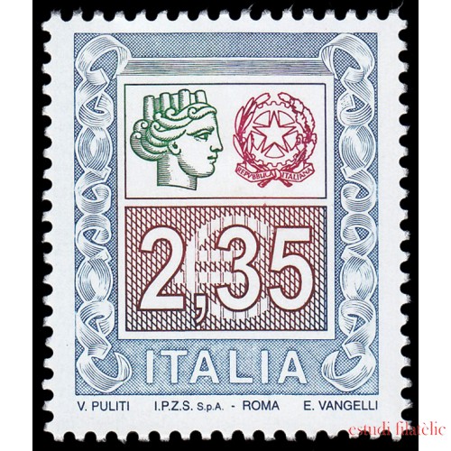 Italia Italy 2704 2004 Serie corriente  Emblemas Valor alto MNH