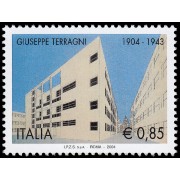 Italia Italy 2710 2004 100 aniv. nacimiento de Giuseppe Terragni MNH