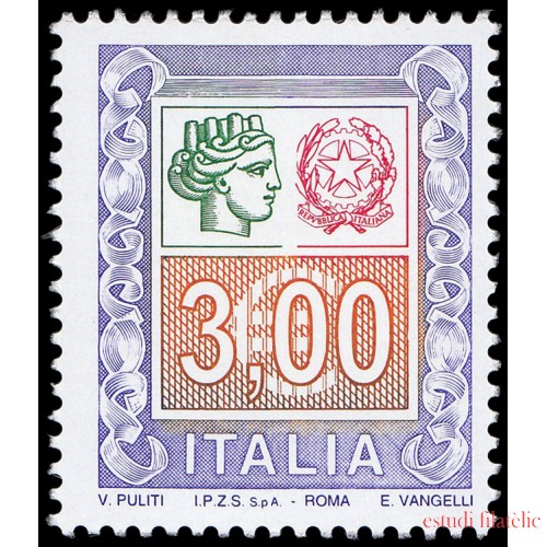 Italia Italy 2720 2004 Serie corriente  Emblemas Valor alto MNH