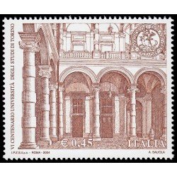 Italia Italy 2723 2004 600 aniv. Universidad de Turín MNH Italia Italy 2723 2004 600 aniv. Universidad de Turín MNH