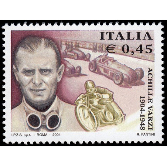 Italia Italy 2724 2004 Deporte 100 aniv. nacimiento de Achille Varzi MNH Italia Italy 2724 2004 Deporte 100 aniv. nacimiento de Achille Varzi MNH