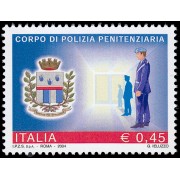 Italia Italy 2725 2004 Instituciones Cuerpo de Policía Penitenciaria MNH