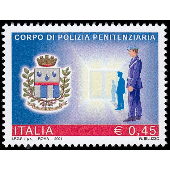 Italia Italy 2725 2004 Instituciones Cuerpo de Policía Penitenciaria MNH