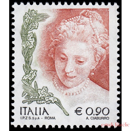 Italia Italy 2727 2004 La mujer en el Arte MNH