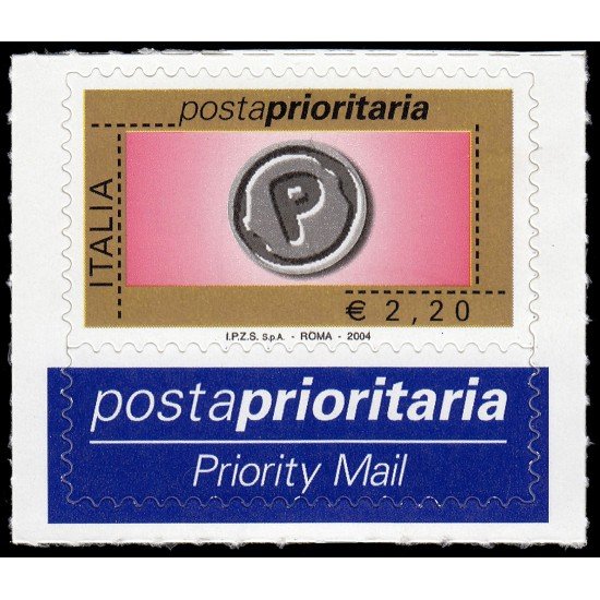 Italia Italy 2728 2004 Correo urgente Autoadhesivo Italia Italy 2728 2004 Correo urgente Autoadhesivo