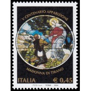Italia Italy 2735 2004 500 aniv. aparición de la Madonna de Tirano MNH