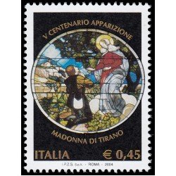 Italia Italy 2735 2004 500 aniv. aparición de la Madonna de Tirano MNH Italia Italy 2735 2004 500 aniv. aparición de la Madonna de Tirano MNH