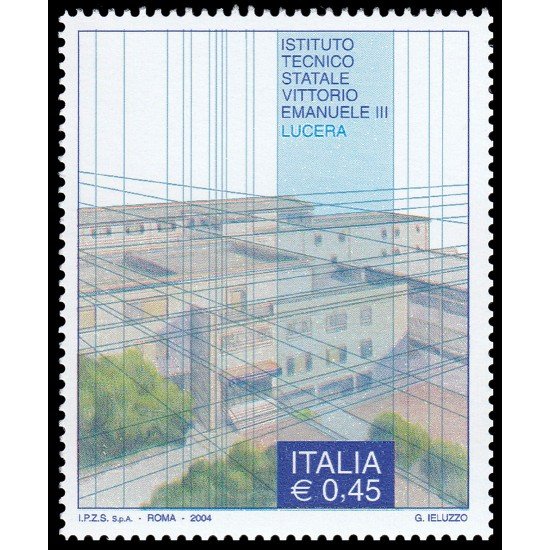 Italia Italy 2742 2004 Instituto Técnico Estatal Vittorio Emanuele III MNH Italia Italy 2742 2004 Instituto Técnico Estatal Vittorio Emanuele III MNH