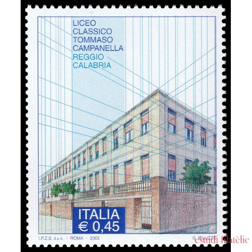 Italia Italy 2783 2005 Liceo Clásico Tommaso Campanella MNH