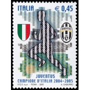 Italia Italy 2789 2005 Deportes Juventus campeón de Italia MNH