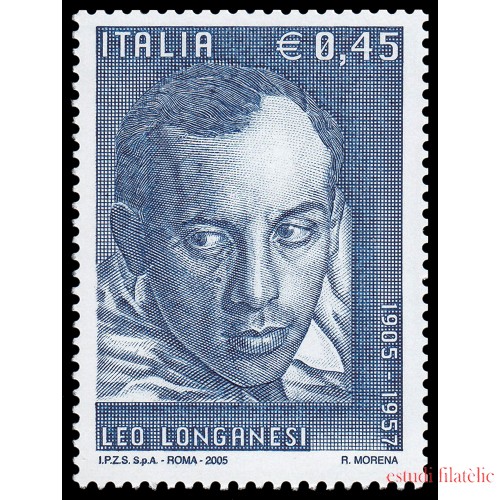 Italia Italy 2796 2005 Personalidades Literatura Leo Longanesi MNH