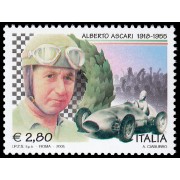 Italia Italy 2797 2005 Automovilismo Alberto Ascari MNH