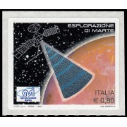 Italia Italy 2802 2005 Exploración de Marte Autoadhesivo