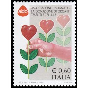Italia Italy 2805 2005 Asociación Italiana para la donación de órganos AIDO MNH