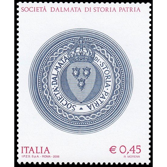 Italia Italy 2842 2006 80 aniv. Sociedad Dálmata de Historia de la Patria MNH Italia Italy 2842 2006 80 aniv. Sociedad Dálmata de Historia de la Patria MNH