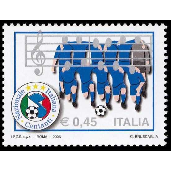 Italia Italy 2848 2006 25 aniv. Asociación Nacional de cantantes italianos MNH Italia Italy 2848 2006 25 aniv. Asociación Nacional de cantantes italianos MNH