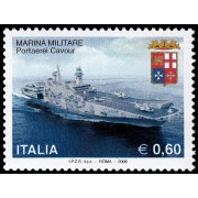 Italia Italy 2849 2006 Marina militar Portaaviones Cavour MNH