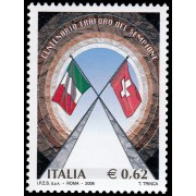 Italia Italy 2850 2006 100 aniv. Túnel del Simplon MNH