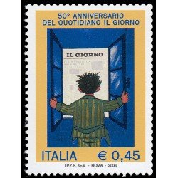 Italia Italy 2862 2006 50 aniv. periódico Il Giorno MNH Italia Italy 2862 2006 50 aniv. periódico Il Giorno MNH
