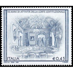 Italia Italy 2863 2006 Instituciones 50 aniv. Cortes Constitucionales MNH Italia Italy 2863 2006 Instituciones 50 aniv. Cortes Constitucionales MNH