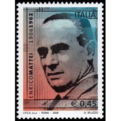 Italia Italy 2864 2006 Personalidades Enrico Mattei MNH Italia Italy 2864 2006 Personalidades Enrico Mattei MNH