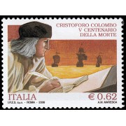 Italia Italy 2870 2006 Personalidades Cristobal Colón MNH