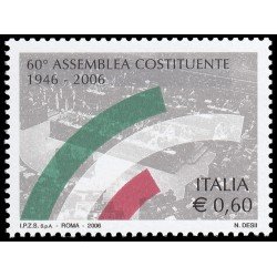 Italia Italy 2875 2006 60 aniv. Asamblea Constituyente MNH Italia Italy 2875 2006 60 aniv. Asamblea Constituyente MNH