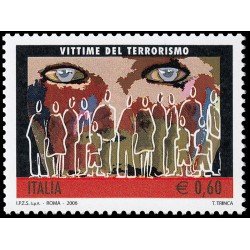 Italia Italy 2888 2006 En memoria de las víctimas del terrorismo MNH Italia Italy 2888 2006 En memoria de las víctimas del terrorismo MNH