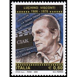Italia Italy 2896 2006 Personalidades Cine Luchino Visconti MNH Italia Italy 2896 2006 Personalidades Cine Luchino Visconti MNH