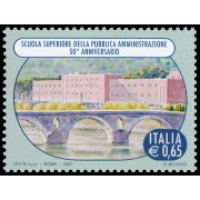 Italia Italy 2905 2007 100 aniv. Escuela Superior de Administración Pública MNH